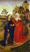 Rogier van der Weyden, Visitation of Mary  e